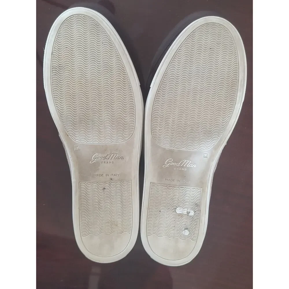 Good‎ Man Brand Legend  Sand Vachetta Sneakers Slip On Shoes Men's US 10 Italy